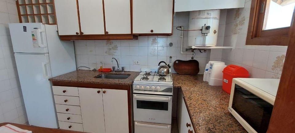 Kitchen or kitchenette, toaster
