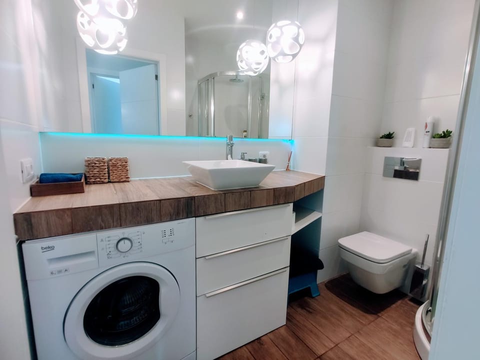 Toilet, Bathroom, washing machine
