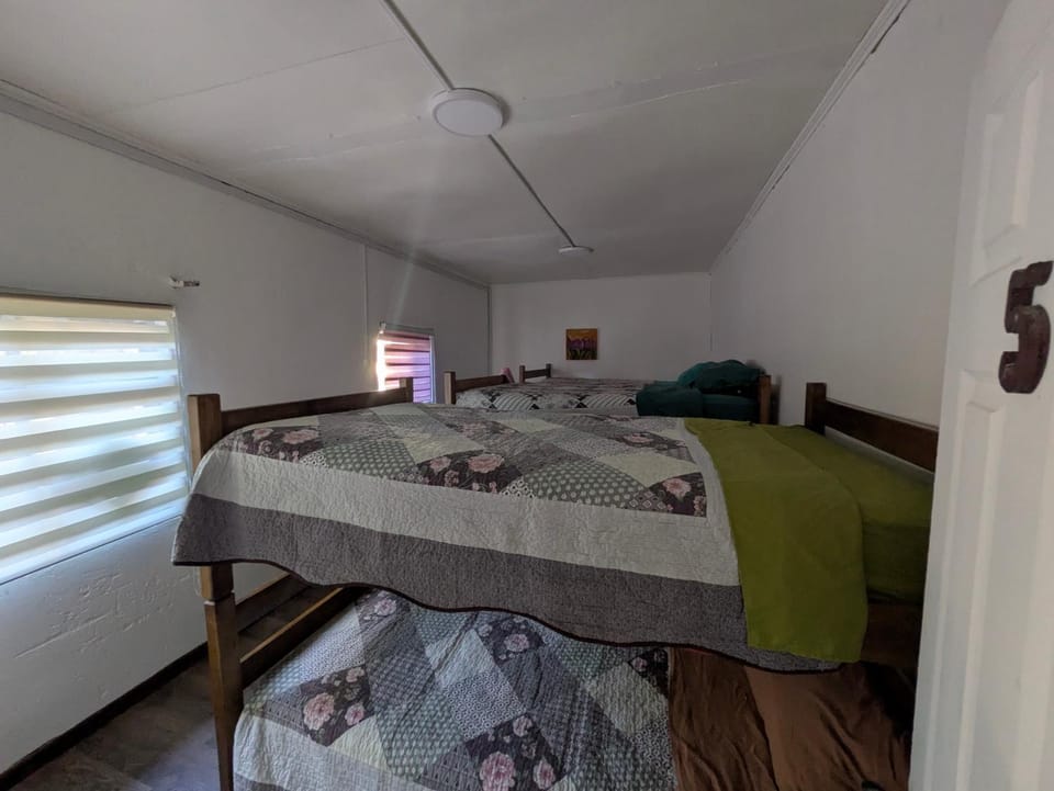 Photo of the whole room, bunk bed