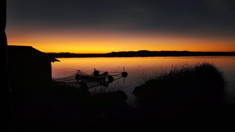 Natural landscape, Lake view, Sunrise