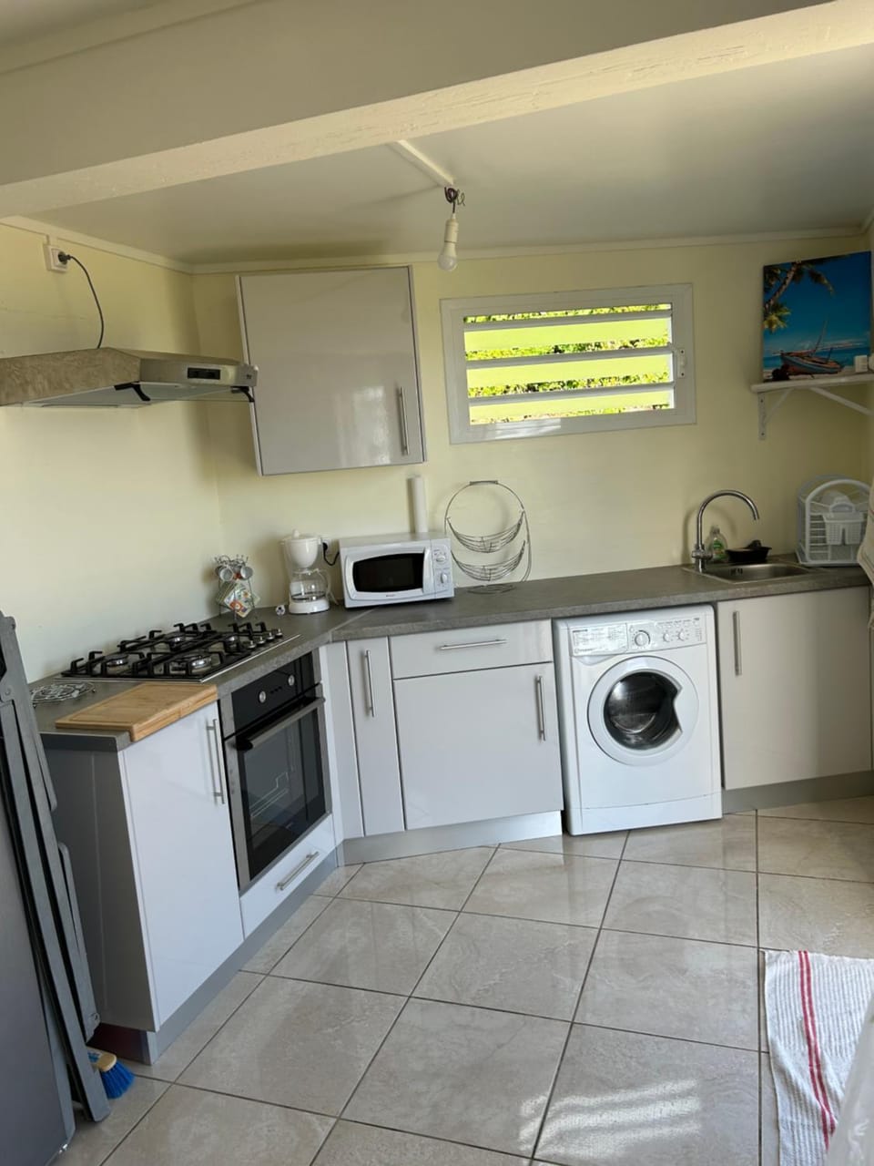 Kitchen or kitchenette, minibar, pet friendly, stove, washing machine