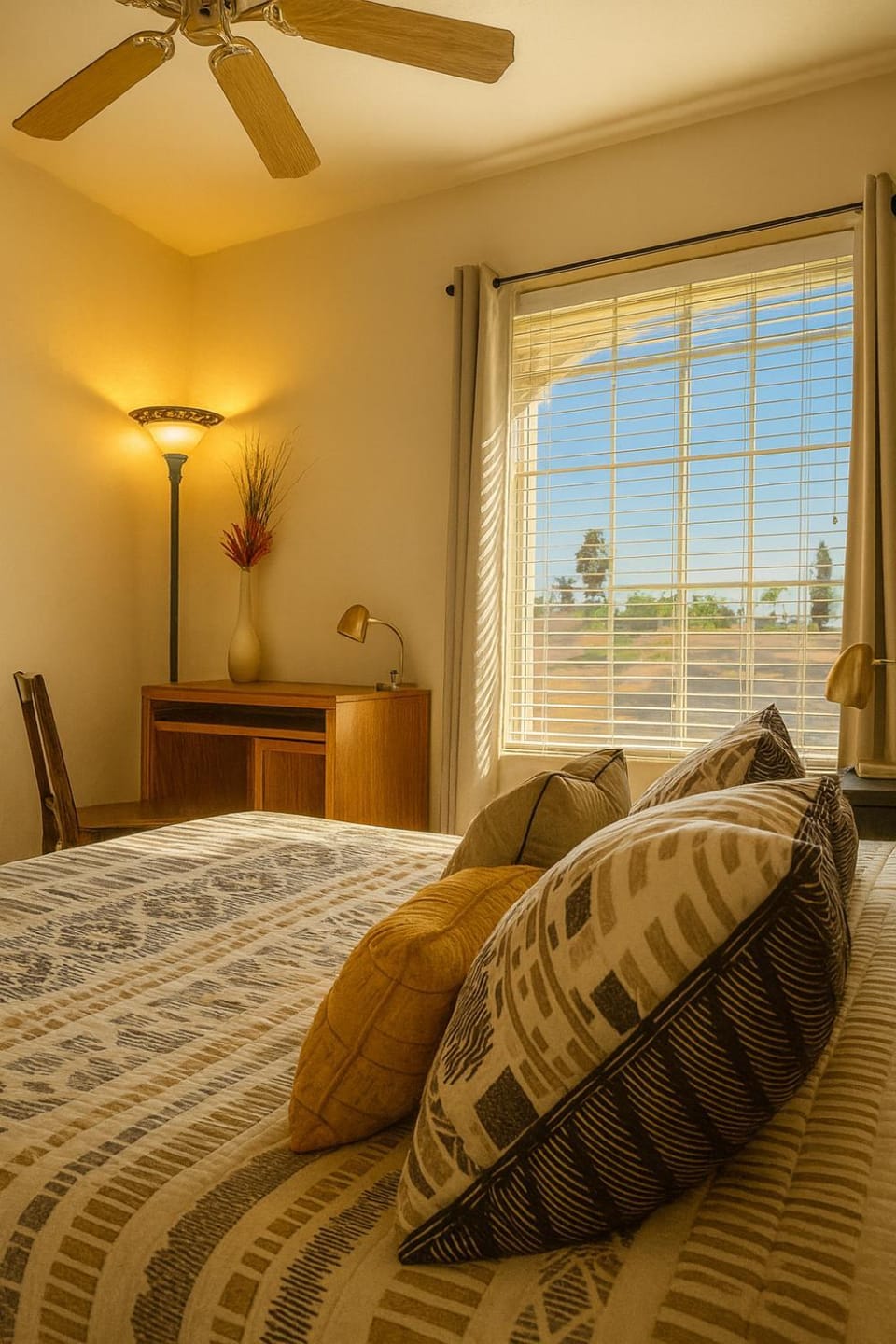 Bed, Photo of the whole room, Bedroom