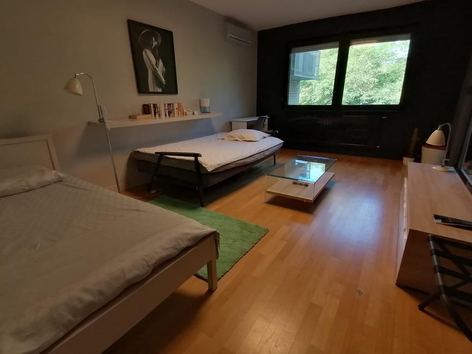 Living room, Bedroom