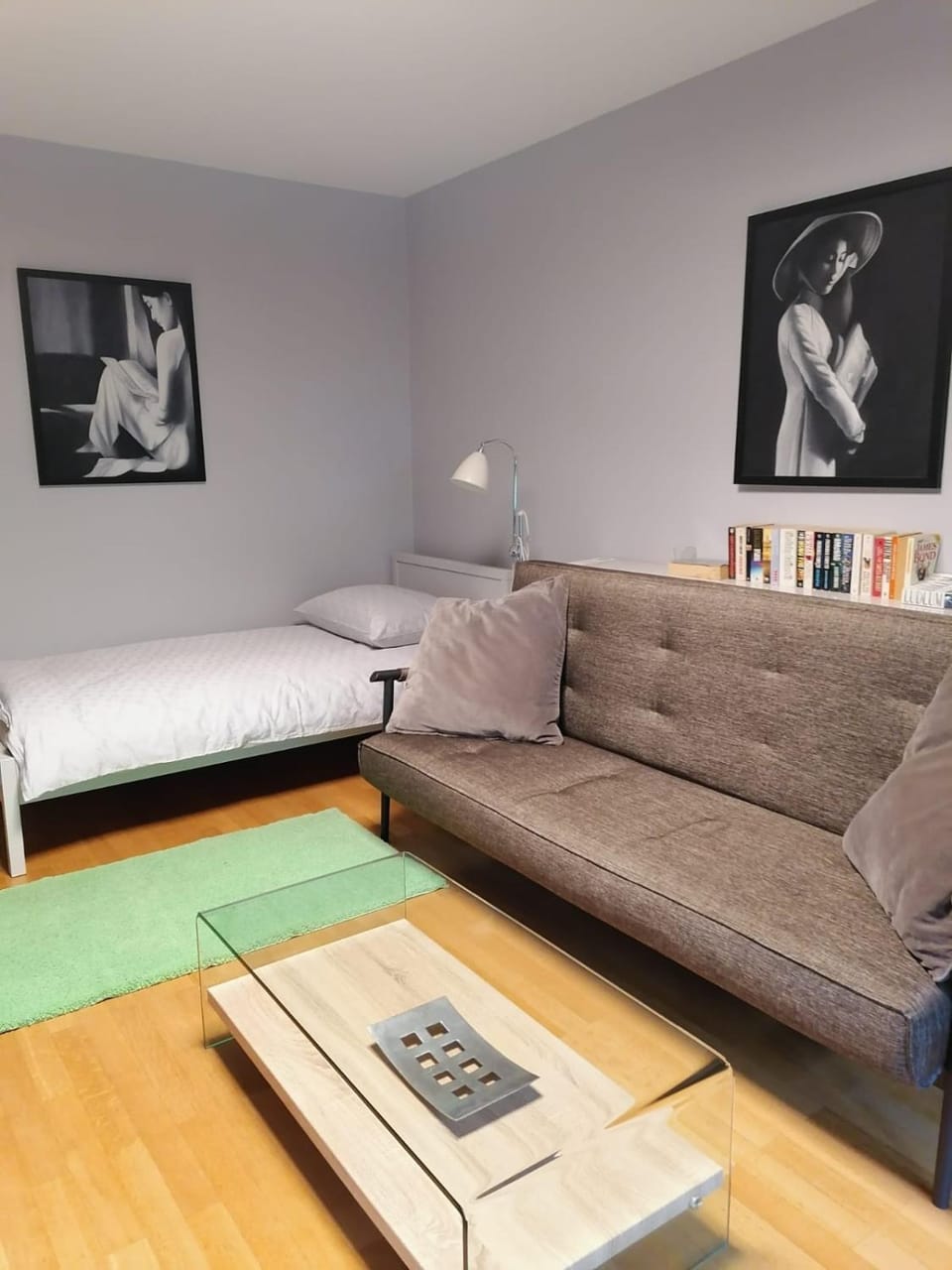 Living room, Bedroom