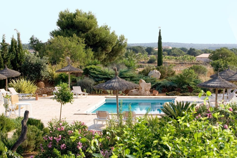 Garden, Pool view