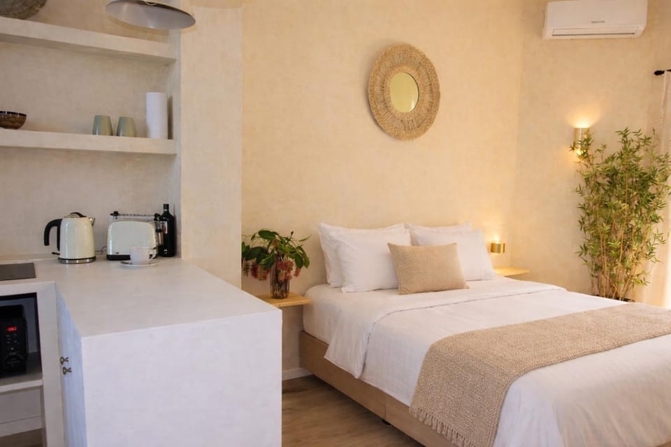 Bed, Coffee/tea facilities, Kitchen or kitchenette, toaster, air conditioner