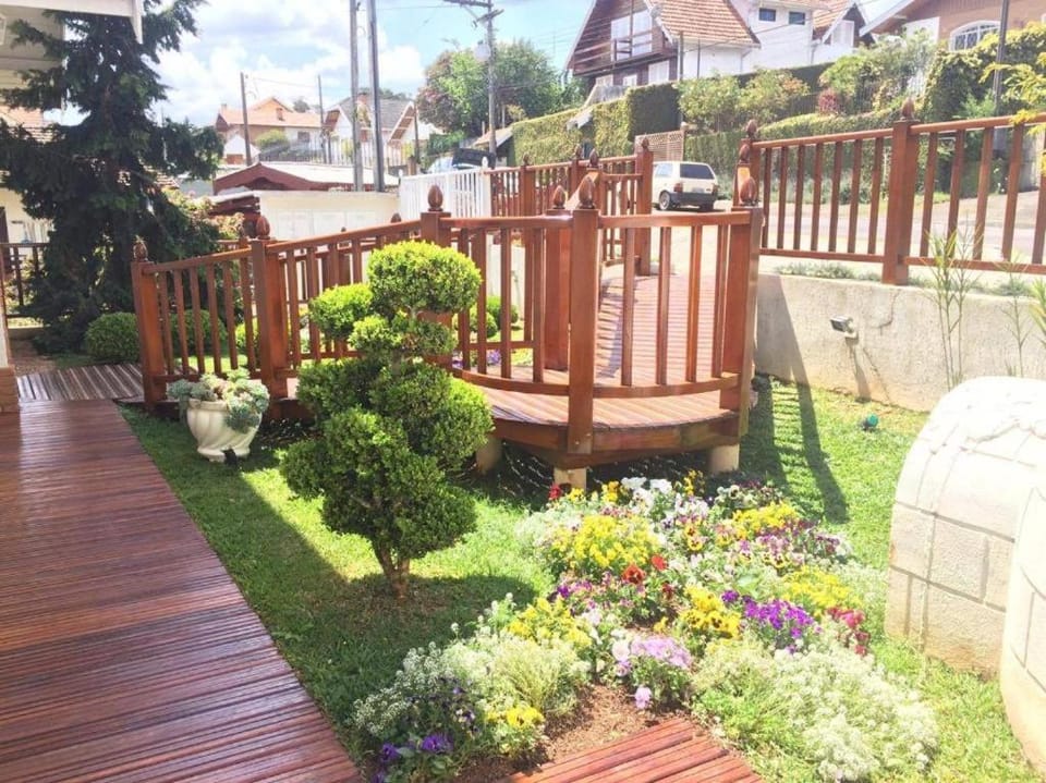 Patio, Garden, Garden view