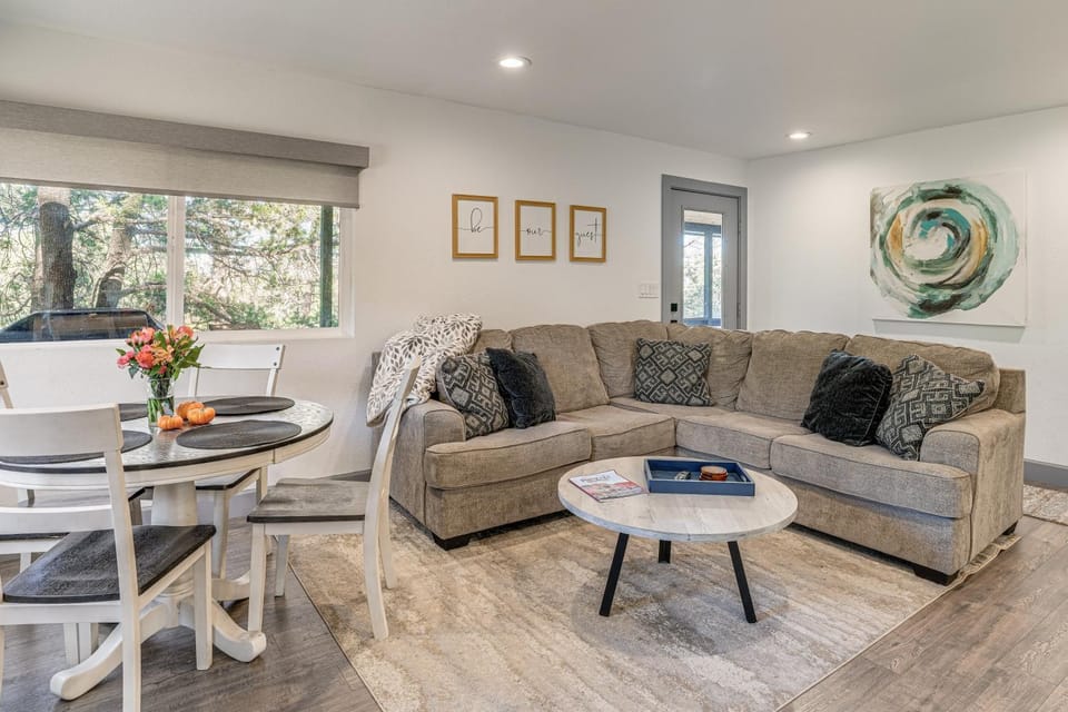 Relax Fireside: Prescott Retreat w/ Hot Tub! House in Prescott