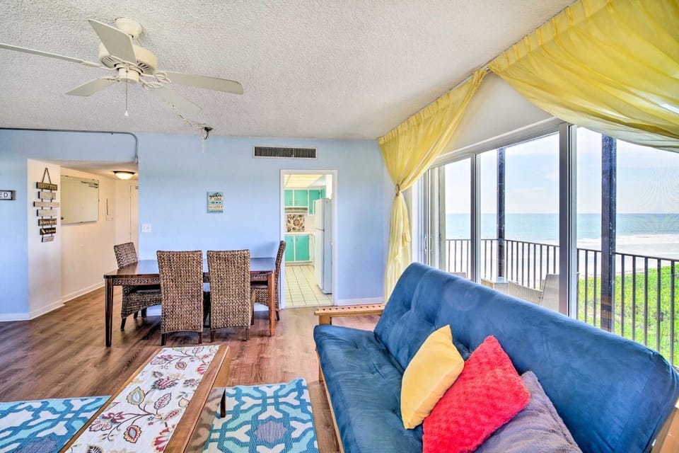 Ocean Sunrises! Beachfront Satellite Beach Condo House in South Patrick Shores