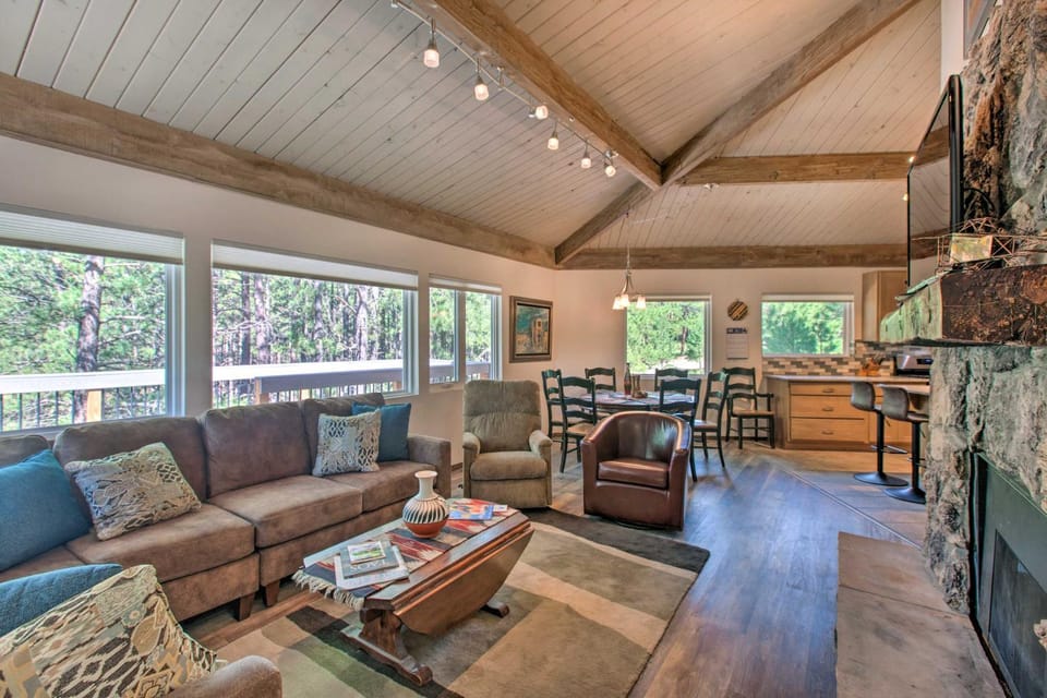Angel Fire Home w/ Deck ~ 3 Mi to Ski Resort! House in Angel Fire