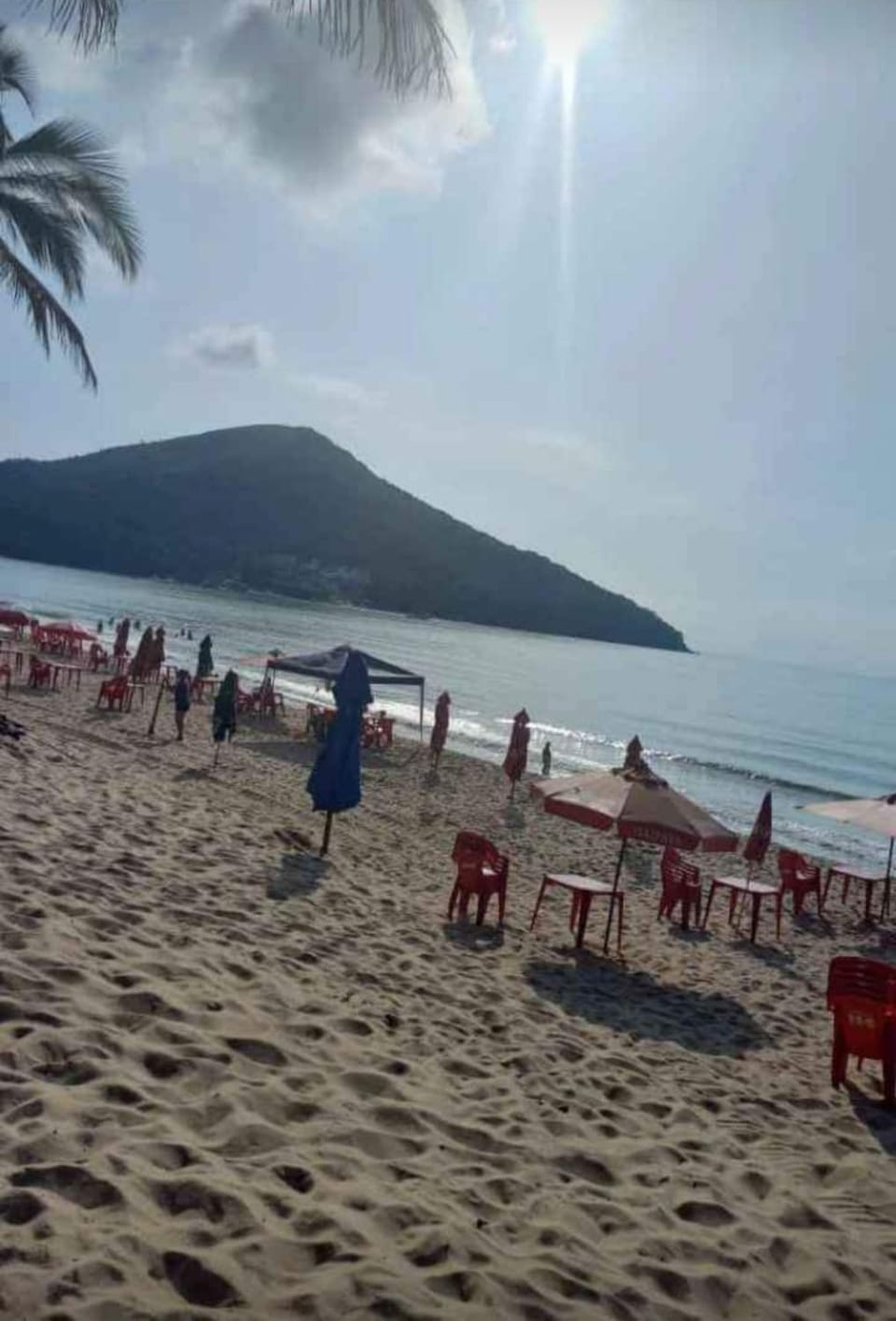 Beach, Mountain view, Sea view