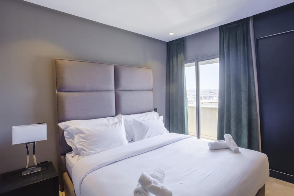 Bed, View (from property/room), Bedroom, towels