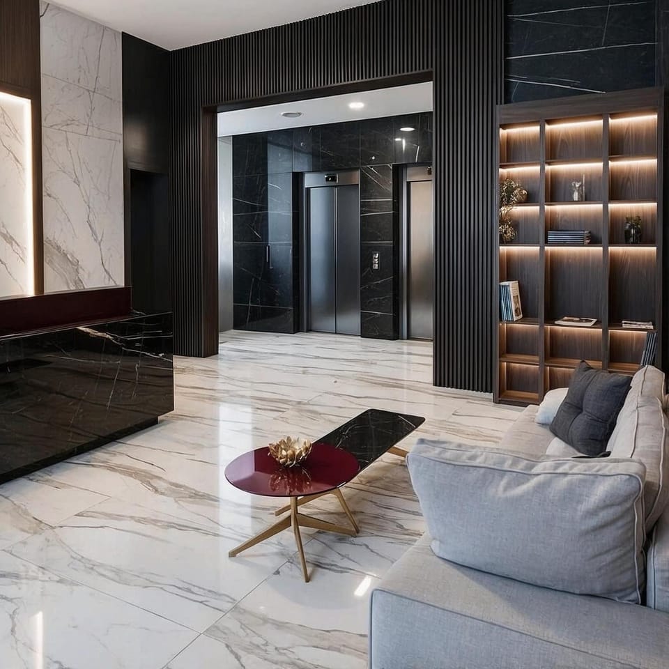 Property building, Lobby or reception, elevator