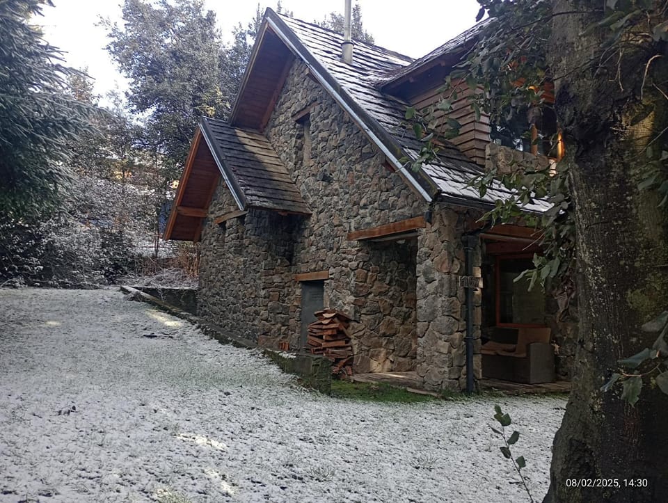 Patio, Winter, On site, Landmark view