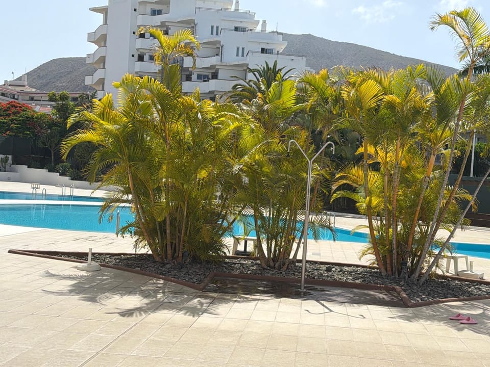 Natural landscape, Mountain view, Swimming pool