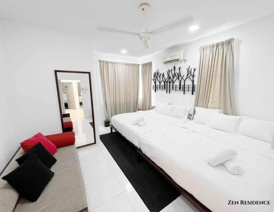 MINIMALIST ZEN 135 LANGKAWI- BBQ NETFLIX NINTENDO TABLE TENNIS - 4BR3B-Max 12pax House in Kedah