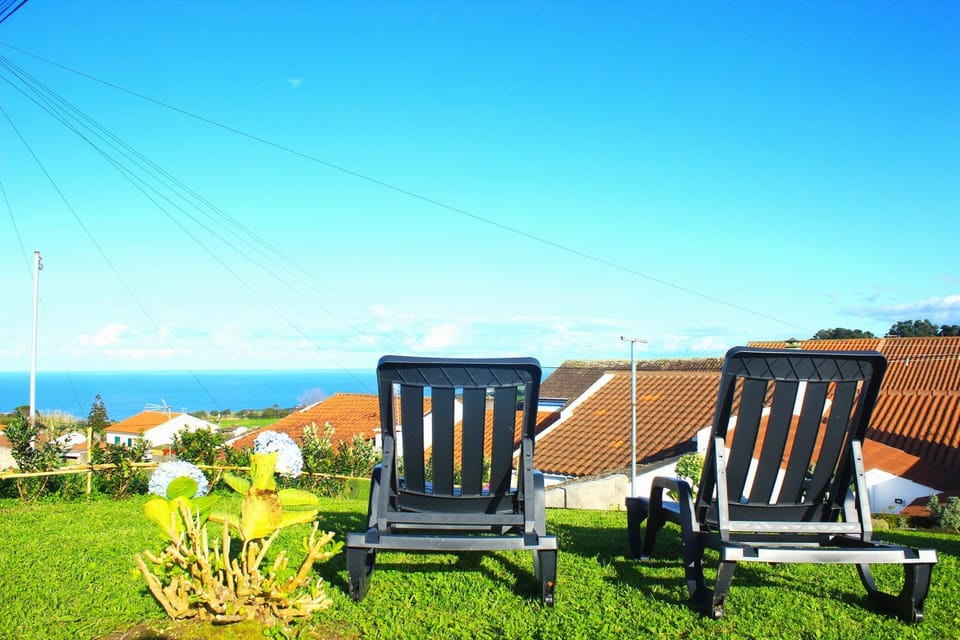 Garden, Mountain view, Sea view, sunbed
