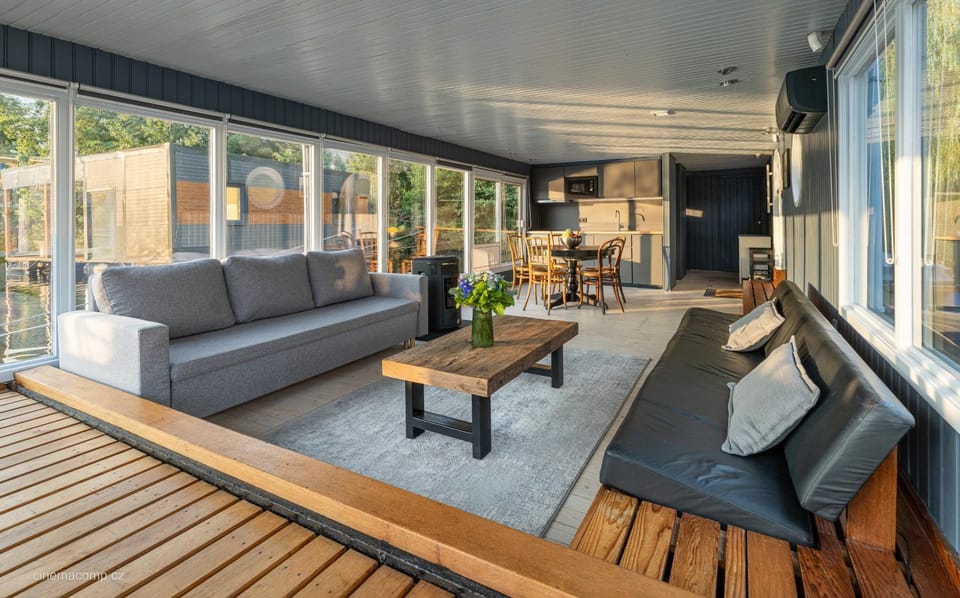 Patio, Living room, Seating area