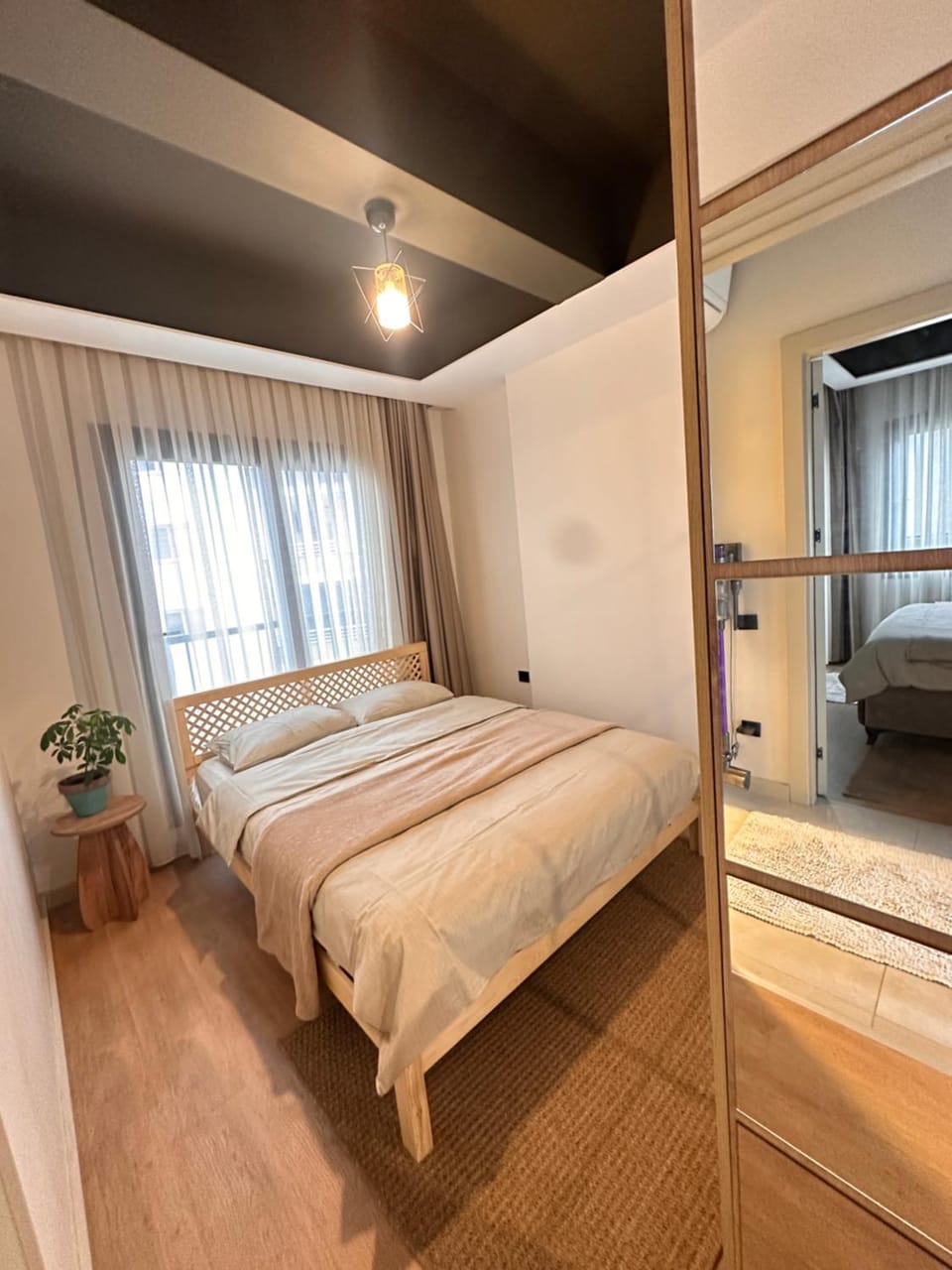 Marinaya 9 dakika 2 odalı tasarımlı merkezi konumda ev Apartment hotel in Mersin