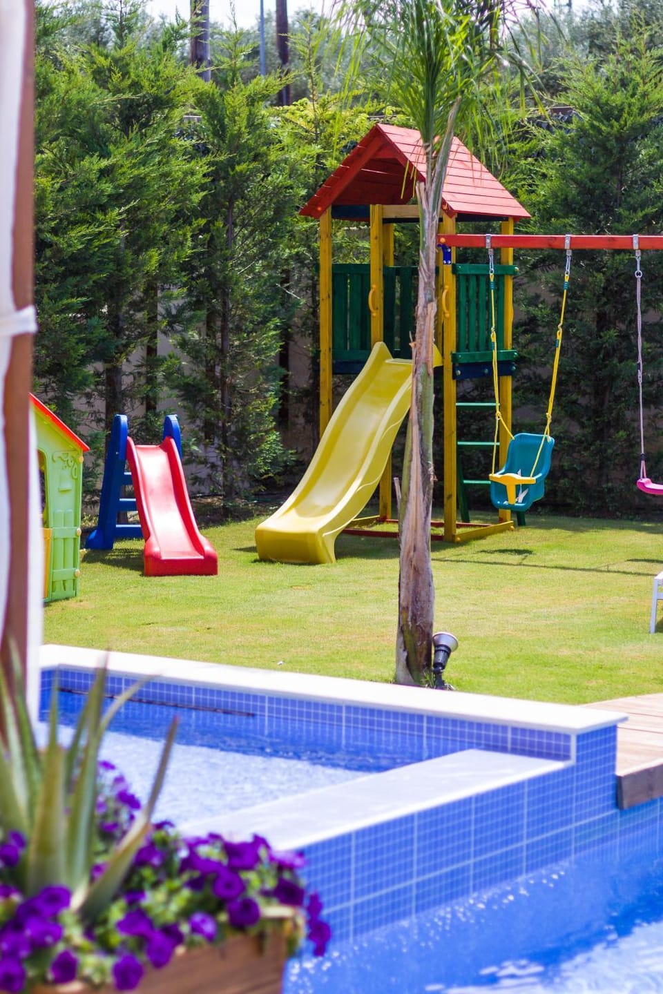 Children play ground, Swimming pool, Swimming pool
