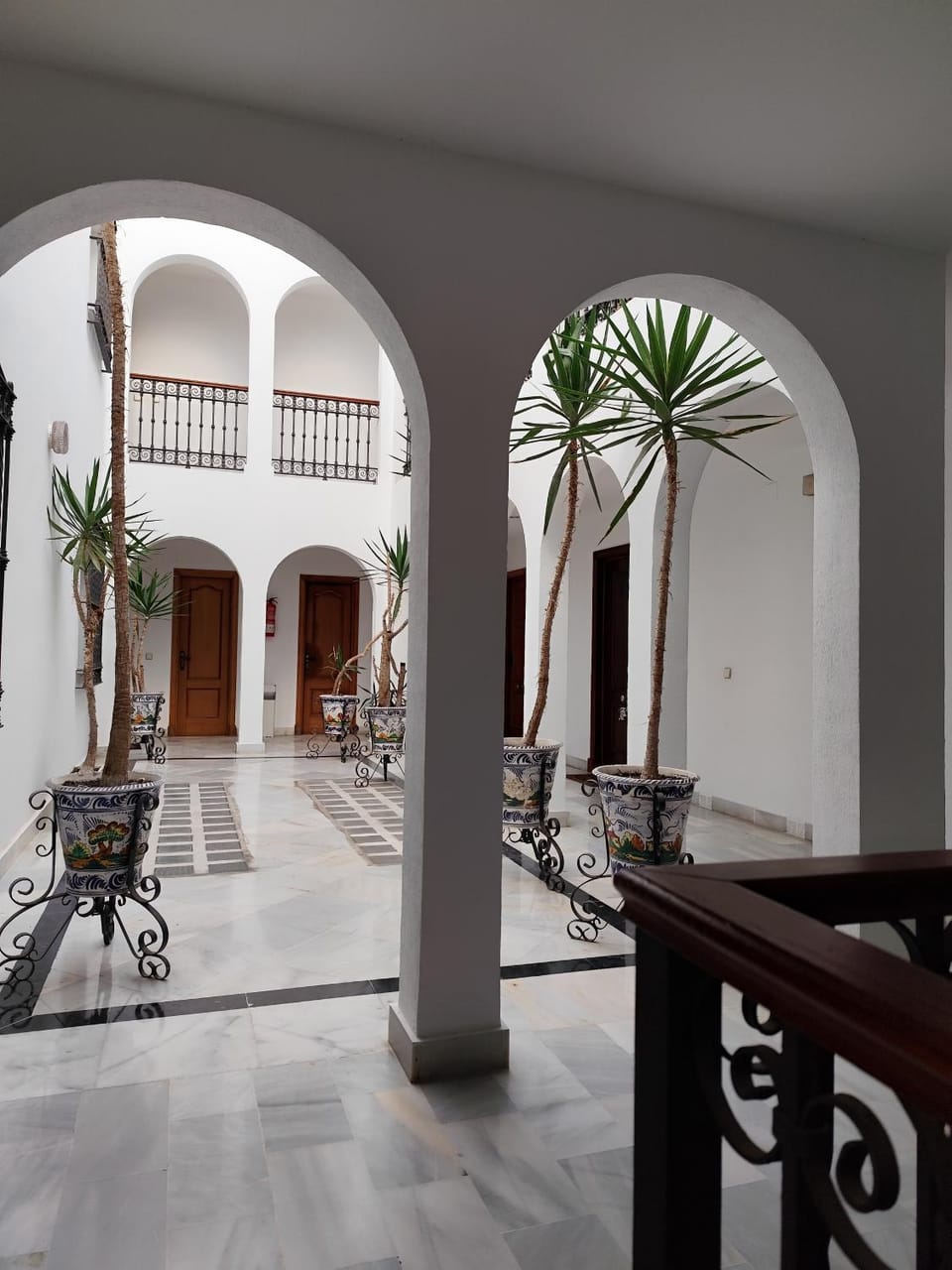 Inner courtyard view