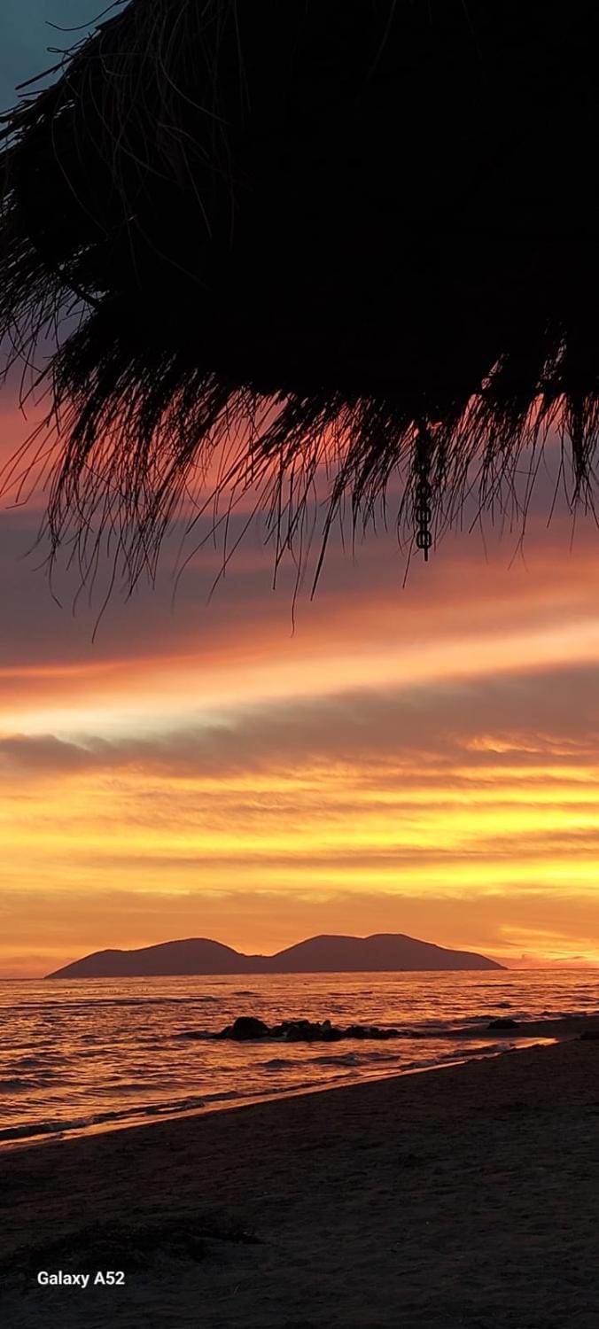Beach, Sea view, Sunrise