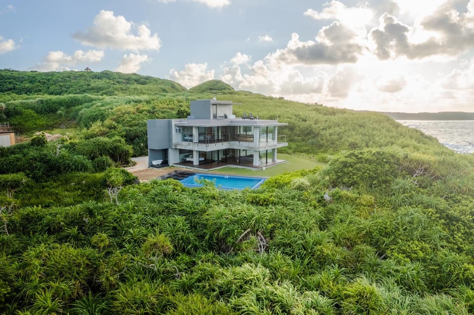 Property building, Day, Natural landscape, Garden view, Pool view