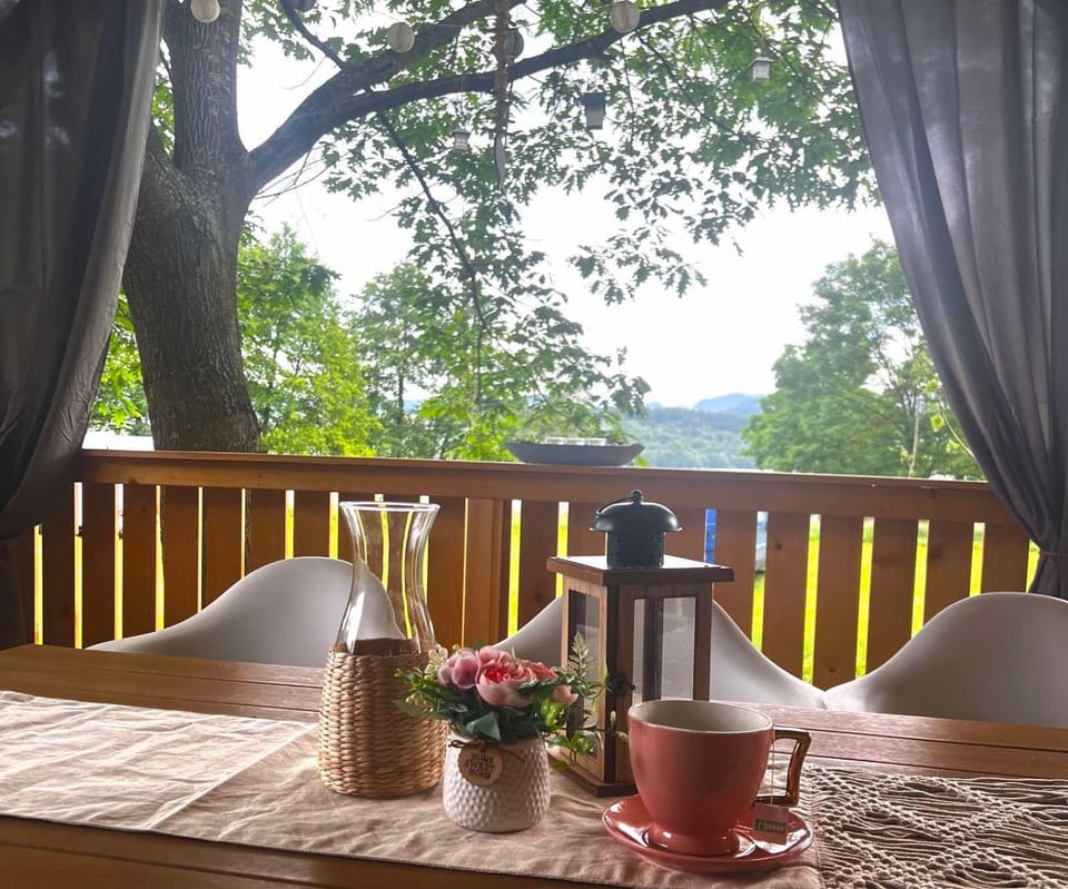 Mobilna hiška pogled na jezero Apartment in Slovenia