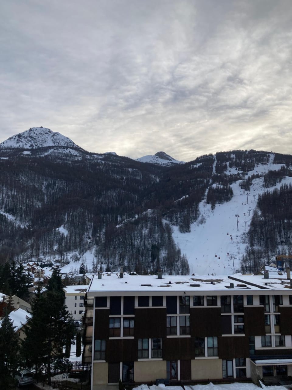 Day, Winter, Mountain view