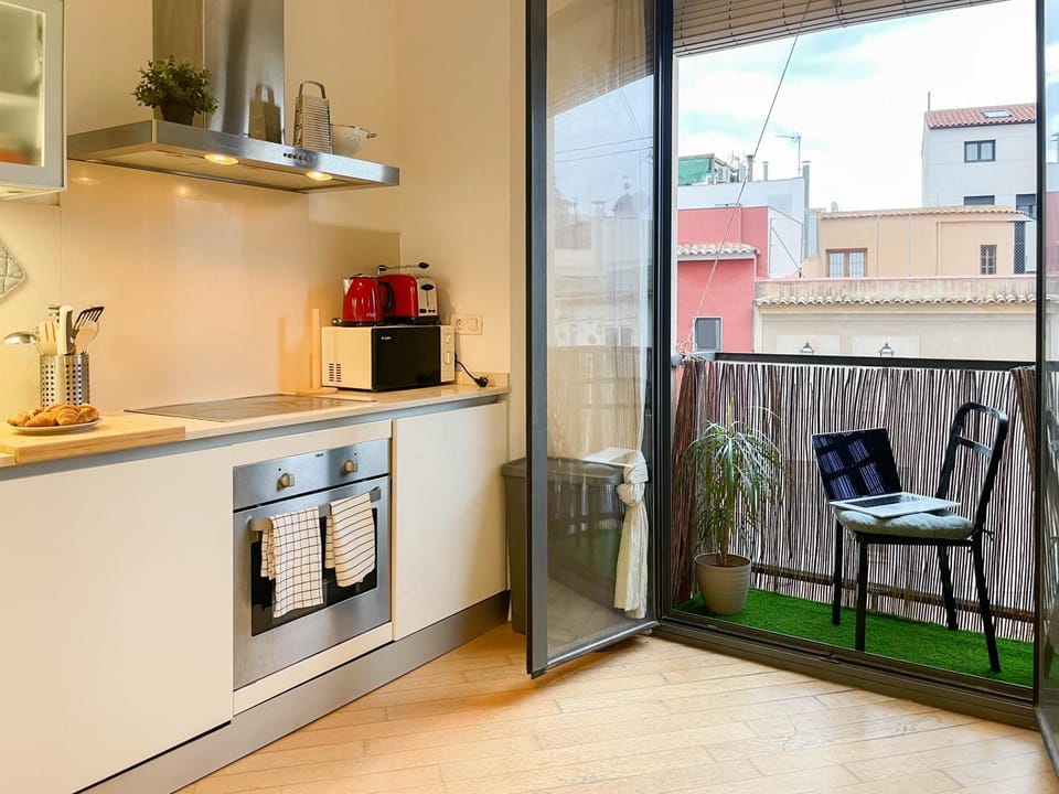 Balcony/Terrace, kitchen