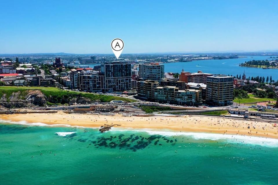 Property building, Bird's eye view, Beach, Sea view