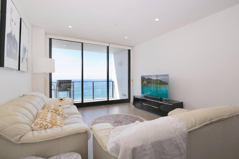 Living room, Seating area, Sea view