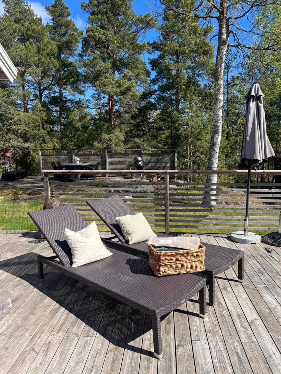 Patio, Day, sunbed