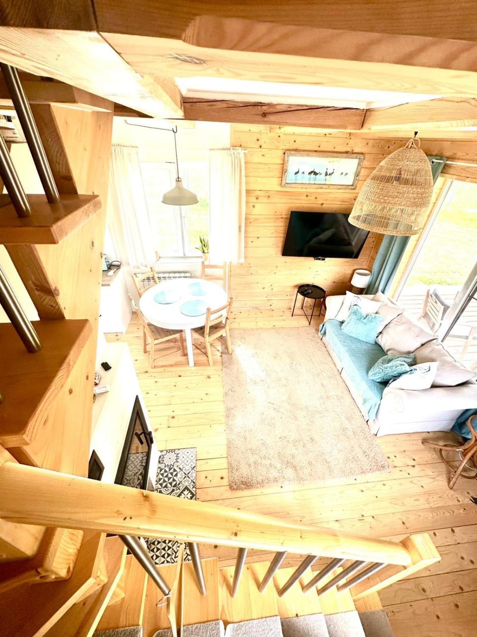 Poleskie zacisze, domek czapla na wyłączność, kominek, balia,sauna House in Poland