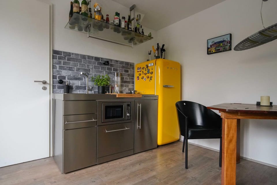 Kitchen or kitchenette, dishwasher, minibar, stove