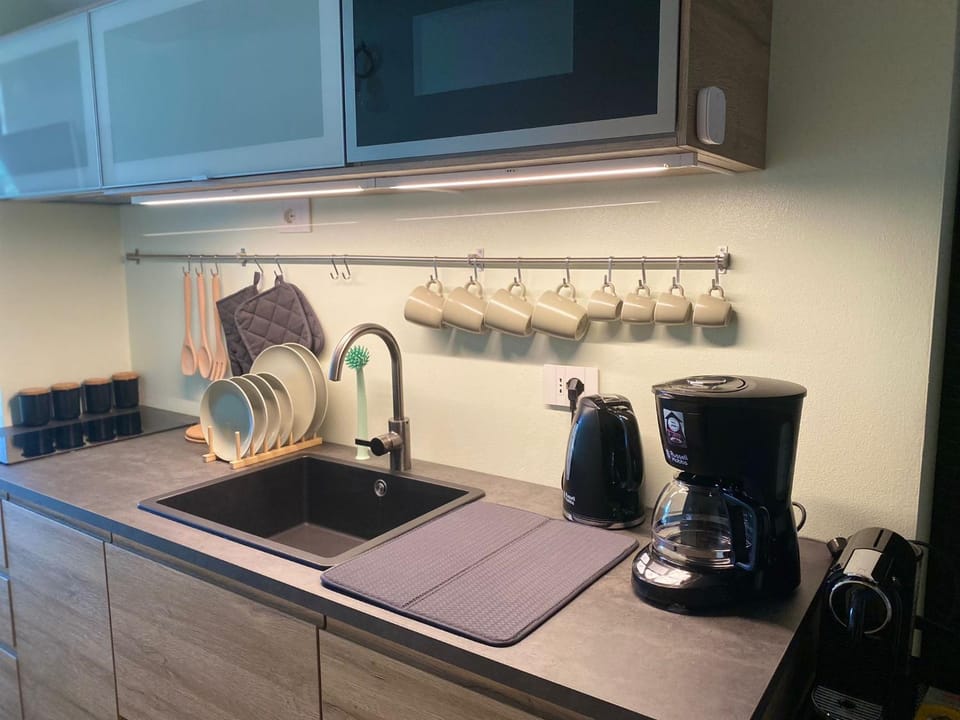 Coffee/tea facilities, Kitchen or kitchenette, dishwasher, minibar