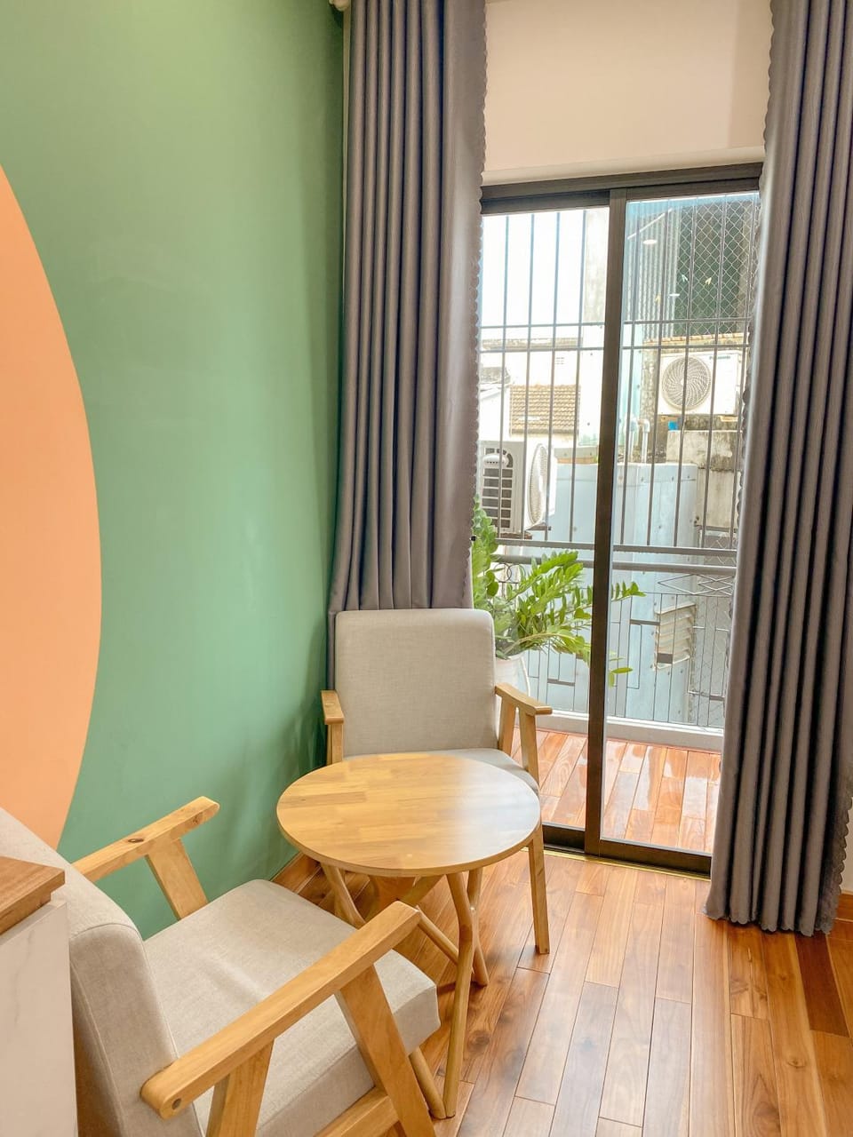 View (from property/room), Balcony/Terrace, Seating area, Dining area