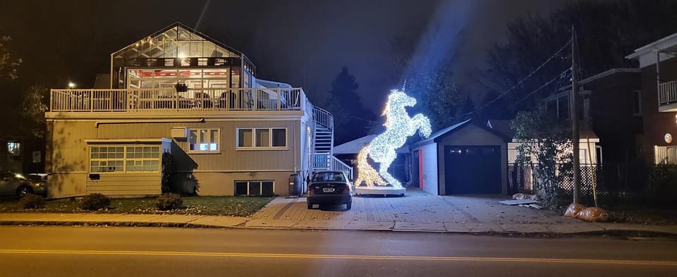Property building, Night