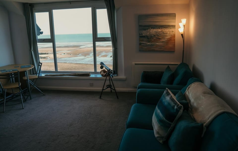 Natural landscape, Living room, Seating area, Sea view