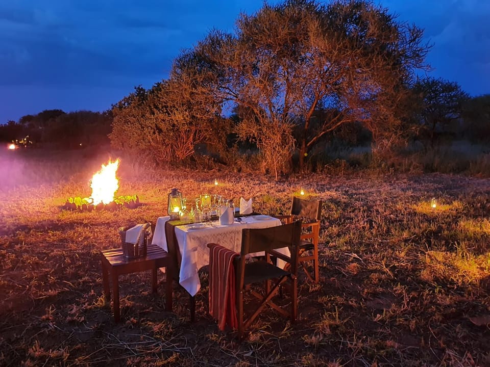 Wellworth Tarangire Kuro Treetops Lodge Luxury tent in Kenya