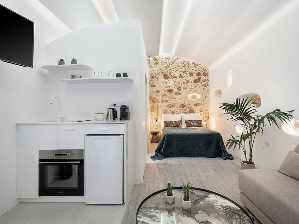 Kitchen or kitchenette, Living room, Photo of the whole room