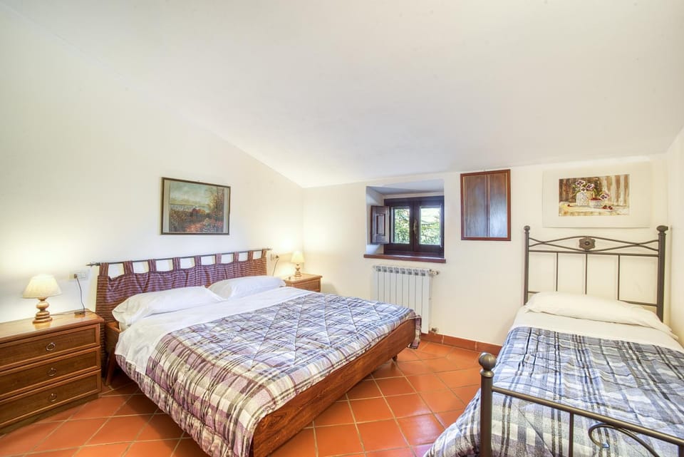 Property building, Living room, Bedroom
