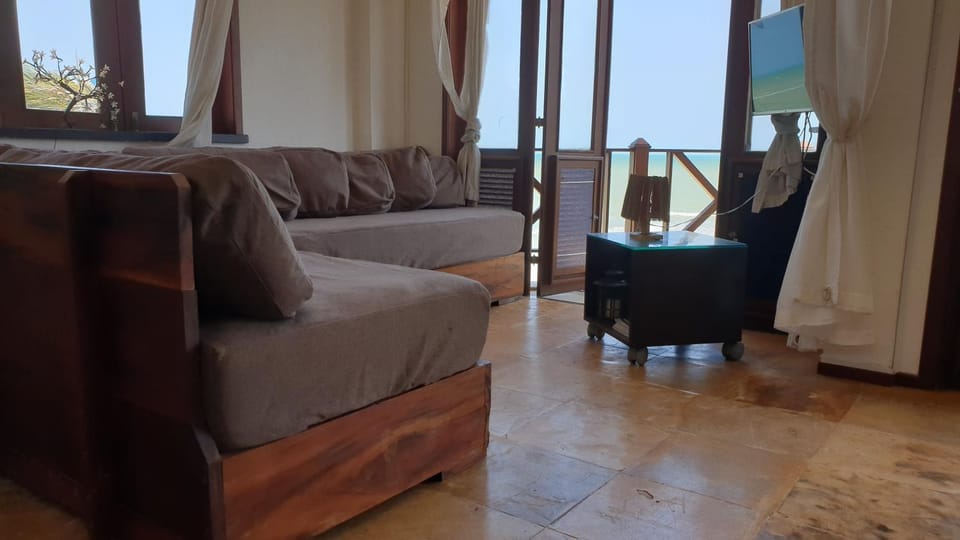 Living room, Seating area, Sea view