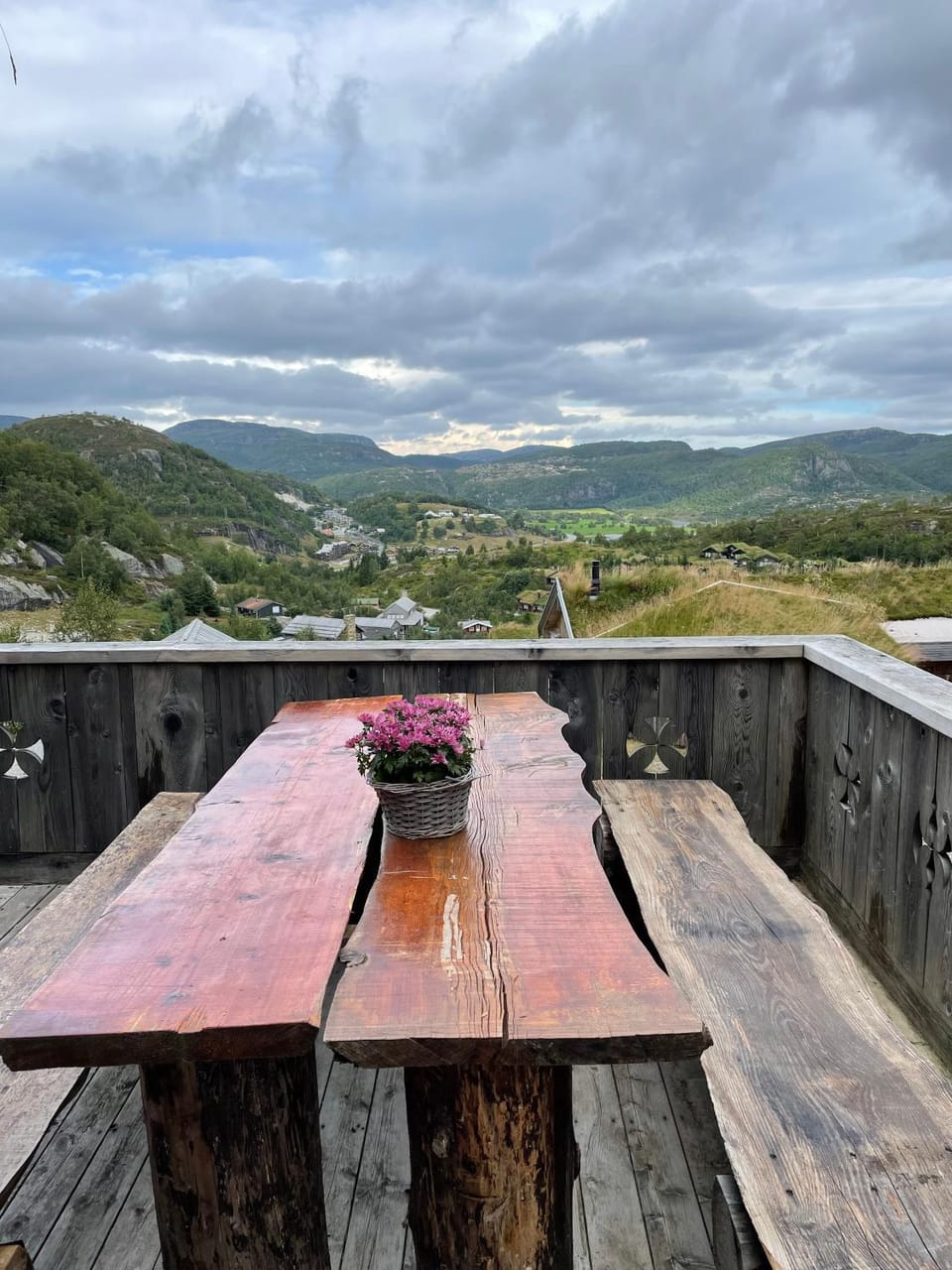 Balcony/Terrace, Mountain view