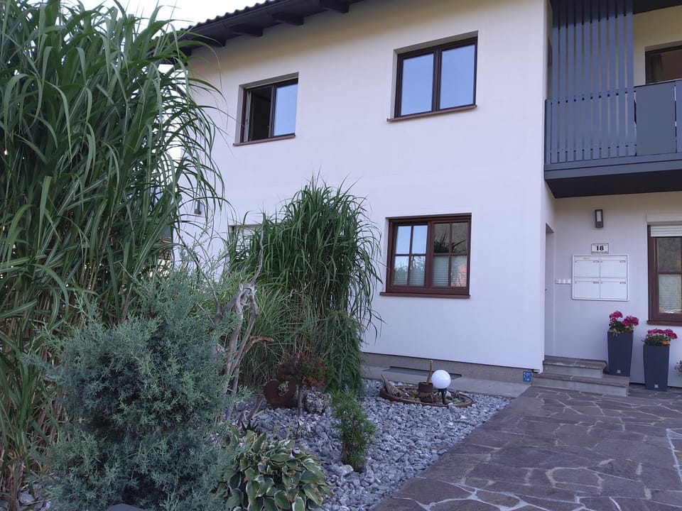 Property building, Garden view