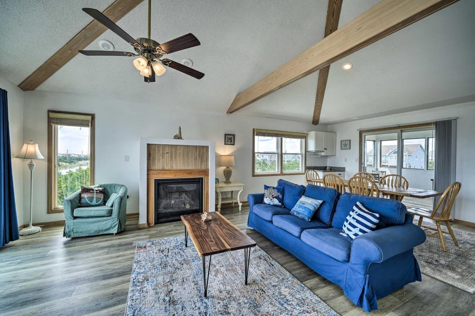 Avon Home on the Channel w/ Deck & Views! House in Avon