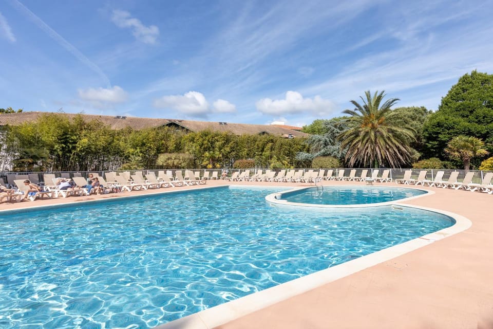 Property building, Living room, Swimming pool