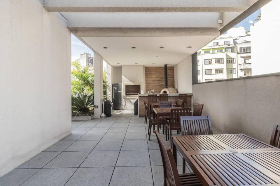 Flat surpreendente 5 pessoas em condomínio moderno 02 suites climatizados Apartment in Sao Paulo City