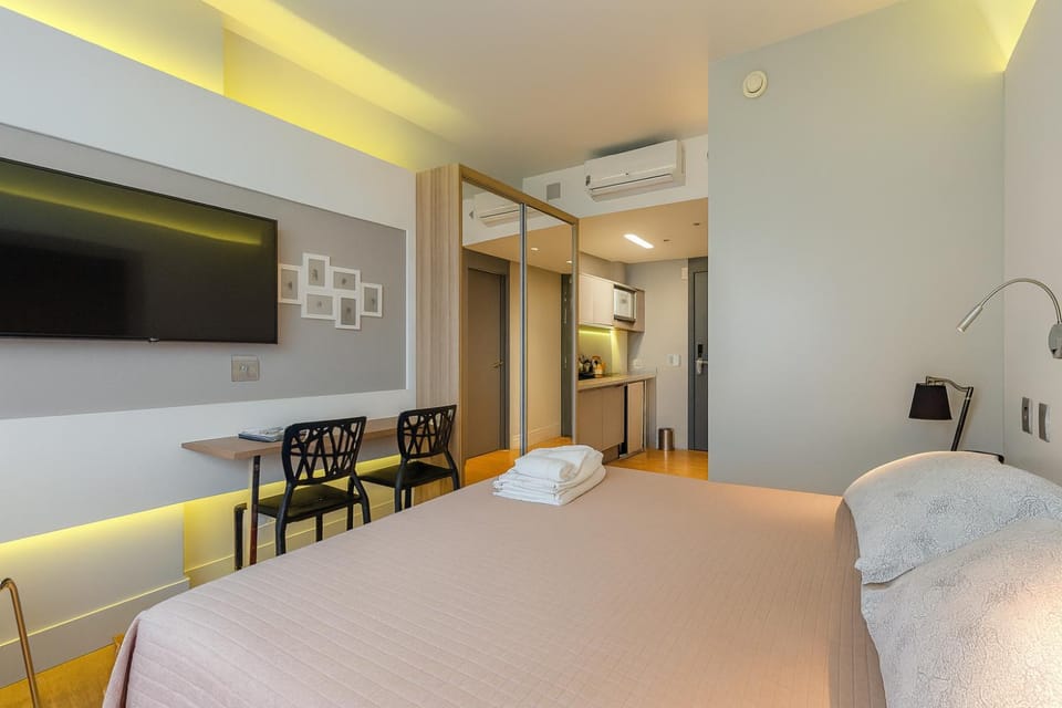1164 Helbor Stay Batel, Conforto e Estilo no Coração de Curitiba Apartment in Curitiba