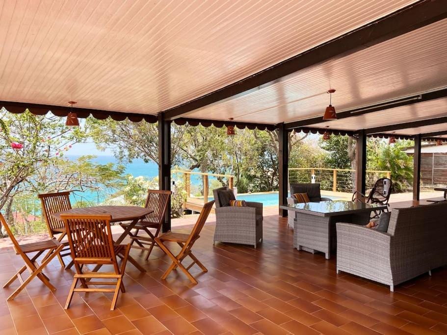Patio, Natural landscape, View (from property/room), Pool view, Swimming pool